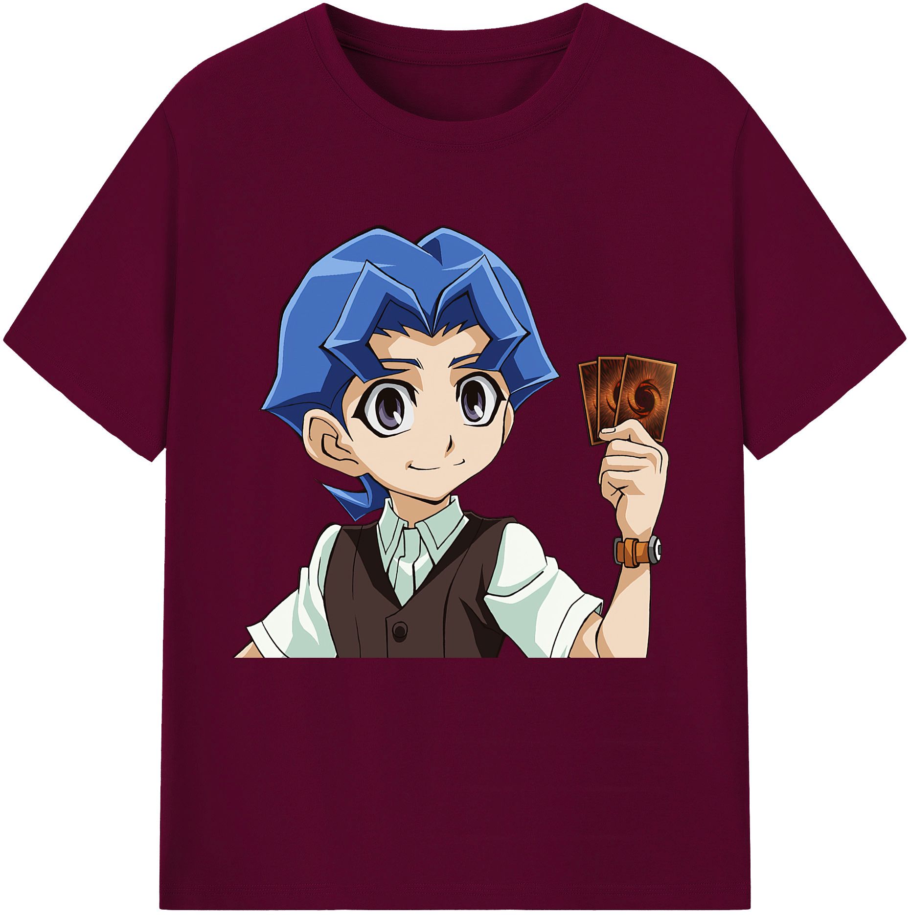 （画像用） 遊☆戯☆王 Yu-Gi-Oh! レディースカジュアルプリントTシャツ（綿100％）